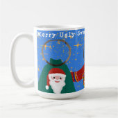 Deine drei Katzen tragen hässliches Weihnachtssüßc Kaffeetasse (Links)