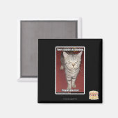 Deine Dummheit ist die Blindheit 2 Magnet (Vorderseite/Rückseite)