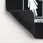 Deine Ehefrau Vs. Meine Ehefrau - Hexe Ehefrau Hal Mousepad (Ecke)
