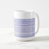 Deine eigenen Worte & Name Moderne benutzerdefinie Kaffeetasse (VorderseiteRechts)