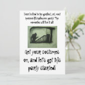 Deine Einladung zu Halloween (Stehend Vorderseite)