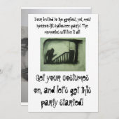 Deine Einladung zu Halloween (Vorne/Hinten)