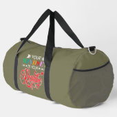 Deine Einstellung Ist Deine Realität Duffle Bag (Rechte Ecke)