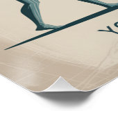 Deine einzige Grenze bist du Poster (Ecke)