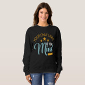 Deine einzige Grenze ist dein Verstand, also gib n Sweatshirt (Vorne ganz)