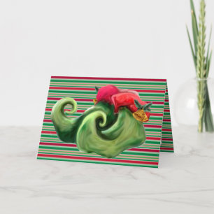 Deine elfenhaften Tanzschuhe Feiertagskarte