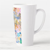 Deine Energie sind Blumen. Milchtasse (Rechts)