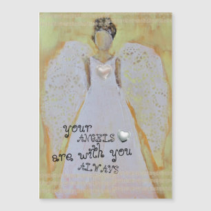Deine Engel sind immer bei dir Magnetkarte