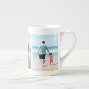 Deine Fotocollage Bone China Tasse mit individuell