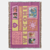 DEINE FOTOS & MONOGRAM Schlafzimmer werfen Decke (Vorderseite Vertikal)