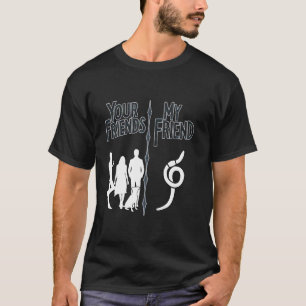 Deine Freunde gegen meinen Freund Funny Introverti T-Shirt