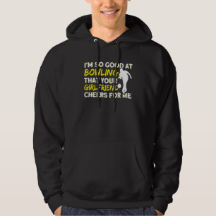 Deine Freundin feuert mich an beim Bowling Spare Hoodie