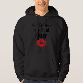 Deine Freundin ist eine großartige Kisserin Zita Hoodie