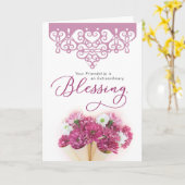 Deine Freundschaft ist ein außergewöhnlicher Segen Karte (Gelbe Blume)