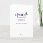 Deine Freundschaft ist ein Geschenk Gottes Karte (Rückseite)