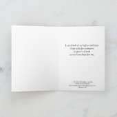 Deine Freundschaft ist ein Geschenk Gottes Karte (Innenseite)