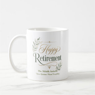 Deine Führung bedeutete mir alles Personalisierter Kaffeetasse