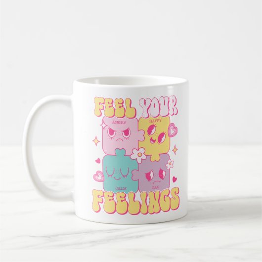 Deine Gefühle fühlen Kaffeetasse (Links)