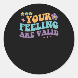 Deine Gefühle sind gültig Sticker