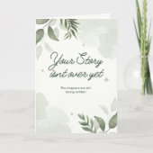 Deine Geschichte ist noch nicht vorbei Karte (Vorderseite)