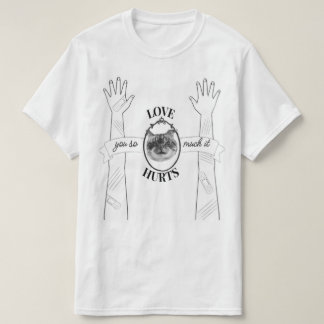 Deine Katze ist wütend auf dem Shirt