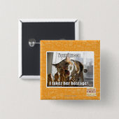 Deine Königin, ich nehme ihre Geisel Button (Vorne & Hinten)