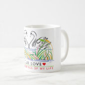 Deine Liebe ist die Essenz meiner klassischen Tass Kaffeetasse (VorderseiteRechts)