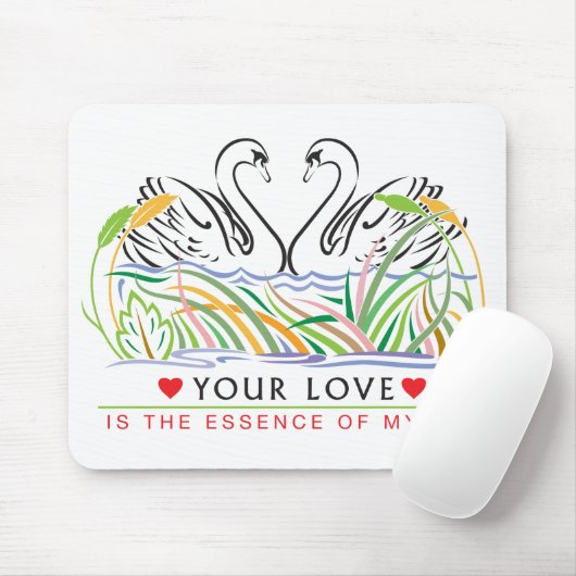 Deine Liebe ist wesentlich Mousepad (Mit Mouse)