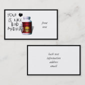 Deine Liebe ist wie.... Visitenkarte (Vorne/Hinten)