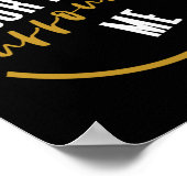 Deine Liebe umgibt mich Poster (Ecke)