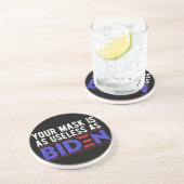 Deine Maske ist so nutzlos wie Biden Getränkeuntersetzer (Seite)