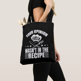 Deine Meinung stand nicht im Rezept Lustiger Spruc Tasche