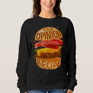 Deine Meinung war nicht in der Rezept Hamburger Sweatshirt