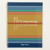 Deine Merces sind jeden Morgen neu Planer (Vorderseite)