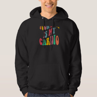DEINE MOM IST MEIN KARDIO retro groovy auf der Rüc Hoodie