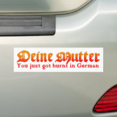 Deine murmeln Autoaufkleber (Auf Auto)