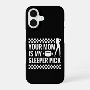 Deine Mutter ist meine Sleeper-Wahl, lustige Fanta iPhone 16 Hülle