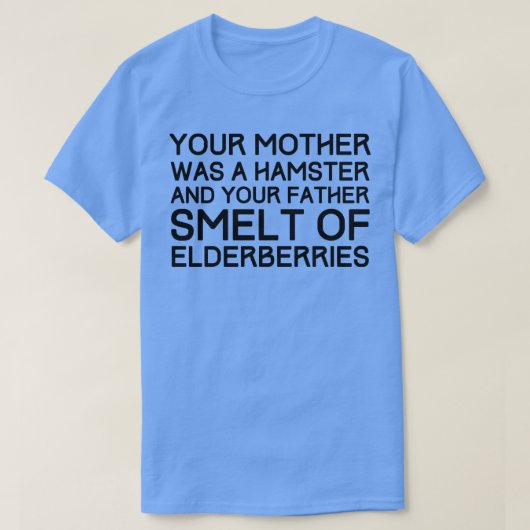 Deine Mutter war ein Hamster T-Shirt (Design vorne)