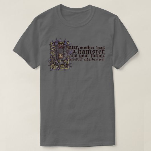 Deine Mutter war Hamster T-Shirt (Design vorne)