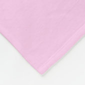 Deine Nachricht hier Textname Boho farbenfroh rost Fleecedecke (Ecke)
