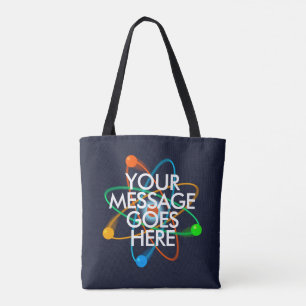 DEINE NACHRICHT Wissenschaft Tasche