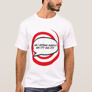 Deine Nachrichten-Sprechblase Lustig Retro-Comic-B T-Shirt