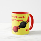 Deine Nahrung lebt dank meinem CO2 Tasse (VorderseiteRechts)