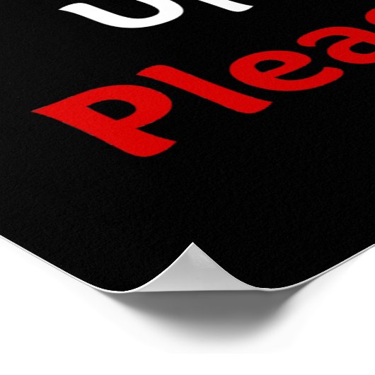 Deine Noten liegen bei dir. Bitte studieren! (dunk Poster (Ecke)