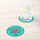 Deine QR-Code-Papieruntersetzer mit individuellem Untersetzer (Vor Ort)