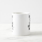 Deine Schwester zu sein scheint wie Geschenk genug Kaffeetasse (Mittel)
