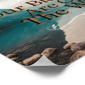 Deine Segnungen sind unterwegs Poster (Ecke)