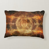 Deine Stimme ist ein Sigil — Mystische Frequenzkun Dekokissen (Rückseite)