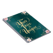 Deine Stimme ist einzigartig Notizblock (Rechte Seite)