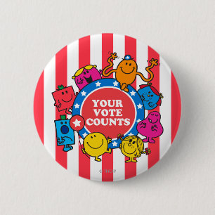 Deine Stimme zählt! Button